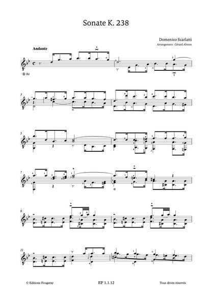 Sonates K. 238 & K. 239 - Domenico Scarlatti (Arr. Gérard Abiton)
