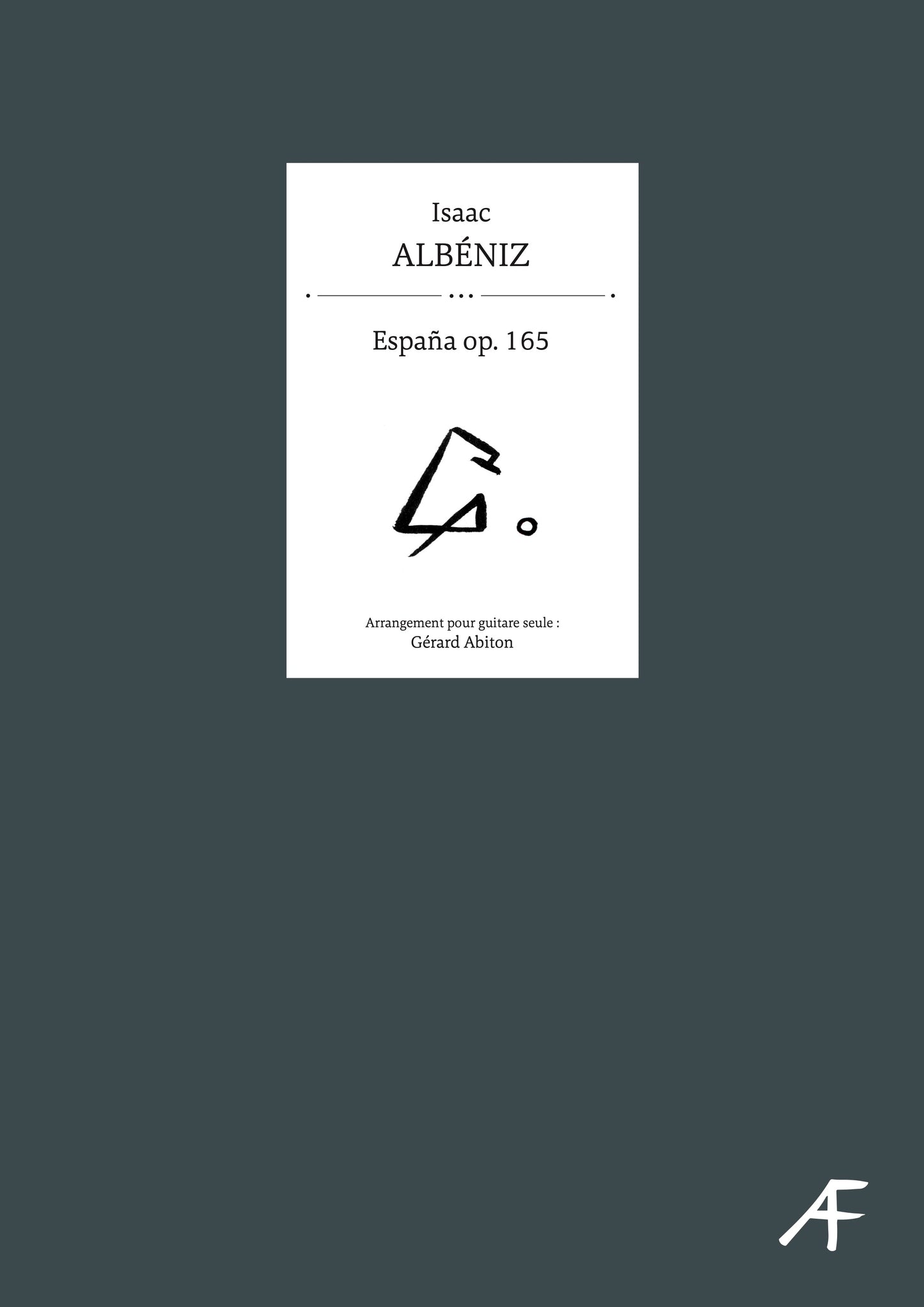 España Op. 165 - Isaac Albéniz (Arr. Gérard Abiton)