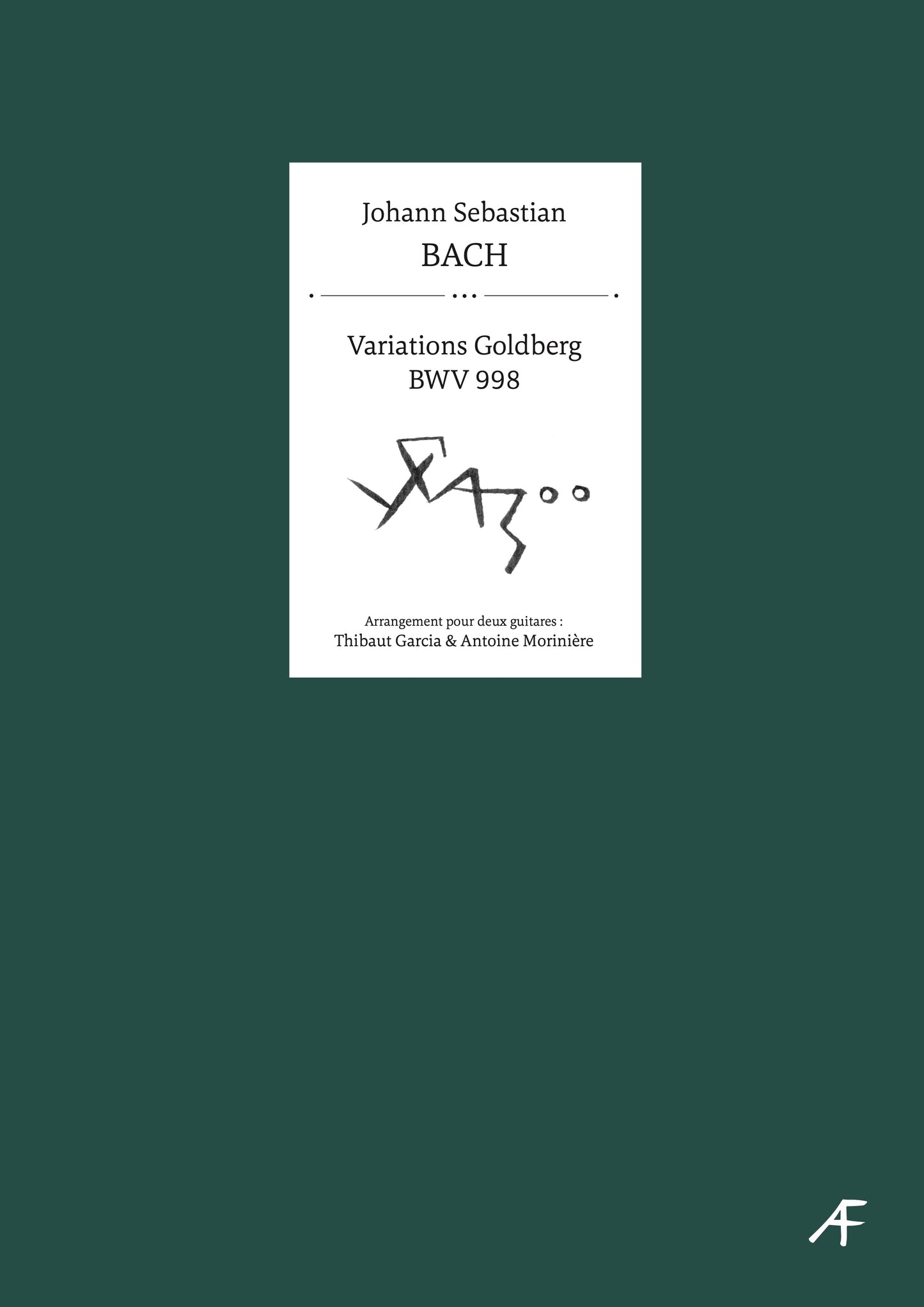 Variations Goldberg BWV 988 - J.S. Bach (Arr. Thibaut Garcia & Antoine Morinière)