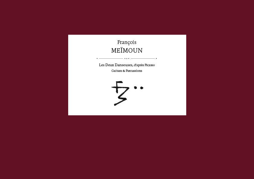 Les Deux Danseuses, d'après Picasso - François Meïmoun